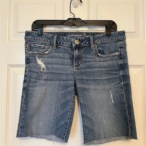 American Eagle Outfitters Distressed Jean Shorts